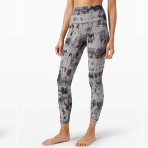 Lululemon Align Legging 25" In Game Day Dark Chrome Multi Size 6